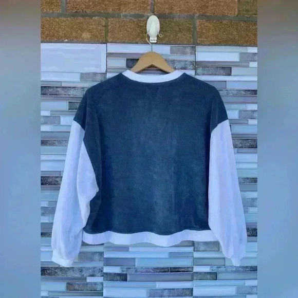 Electric and rose terrycloth color block 2 piece small - Picture 10 of 12